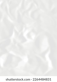 Old wrinkled and crumpled paper texture pattern.  White crumpled and wrinkled top view paper textures can be used for background of text or any contents.