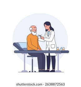 Older Adult Medical Checkup Healthcare Professional Comprehensive Geriatric Assessment