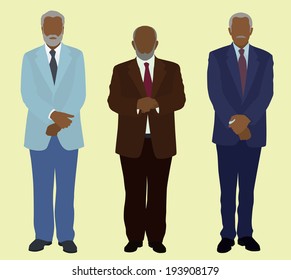 Older Black Or African American Businessmen