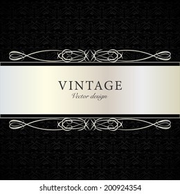 old-fashioned calligraphic vector frame straight nails fingers medieval edge drawn ornate beauty art twist ornamental traditional twirl flag divider victorian graphic graphical visible detailed index