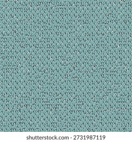 An old-fashioned and damaged blue cloth. Obsolete upholstery fabric. Aged textile texture background. Abstract vector seamless.