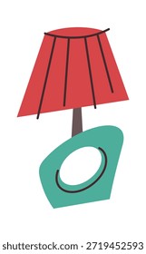 Antiga decoração retro lâmpada de designer