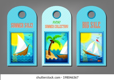 old-fashioned labels with beautiful illustrations