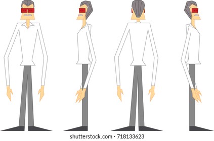 Old-man Cartoon