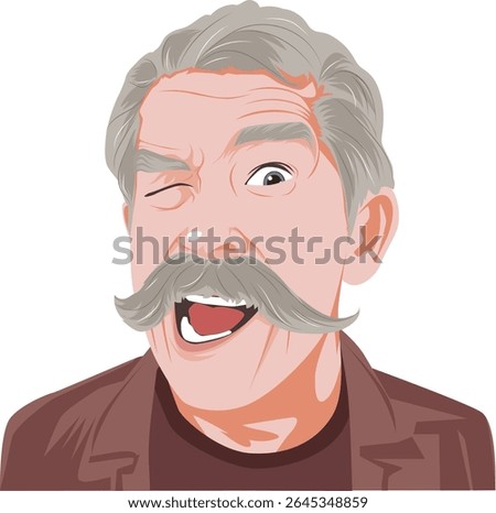 oldman senior expression human diversity