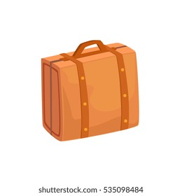 Old-School Man Leather Handbag Case Item From Baggage Bag Cartoon Collection Of Accessories