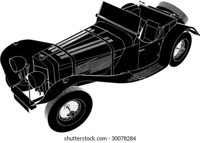 Oldsmobile Car Vector 01