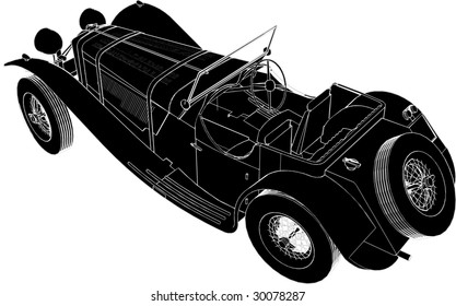 Oldsmobile Car Vector 02