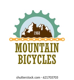 Oldstyle Vector Logo Bicycle Travel Company Stock Vector (Royalty Free ...
