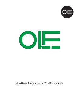 OLE Logo Letter Monogram Design