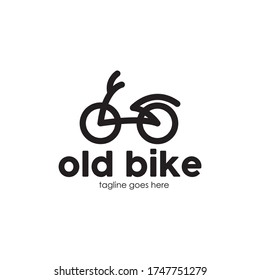olf bike logo vector illustration