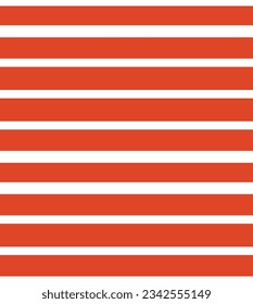 OLGA (1979) “irregular stripes” textile seamless pattern • Late 1970’s fashion style, fabric print (vivid red and white stripes).