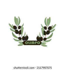 Olimpo oil logo design and nice logo design.