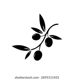 Olive Branch Vector art illustration
