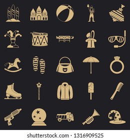 Olive branches icons set. Simple set of 25 olive branches vector icons for web for any design