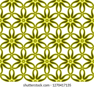 Olive color vector texture with seamless geometric pattern. Template for backgrounds.