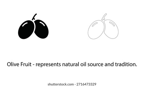 Ícone de oliveira que representa a origem e a tradição natural do azeite