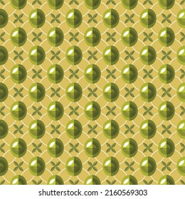 Olive geometric pattern. Elegant simple olive background. Modern minimal texture, decorative ornament for paper, wallpaper, packaging, textile, fabric, home decor