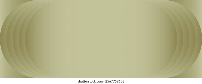 Olive green background with a smooth, gradient texture. The background features layered, curved patterns in olive green, creating depth. Minimal abstract gradient curve vector background