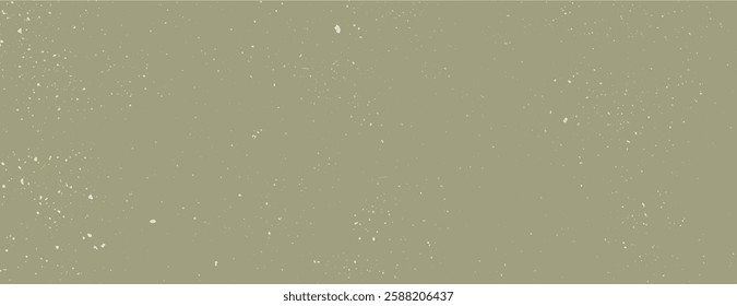 Olive green background with a speckled texture. The background is olive green, giving a rustic, earthy feel with a subtle speckled pattern. Speckled wall texture background. Green background vector.