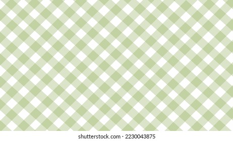 Olive green crossed striped background vector illustration.