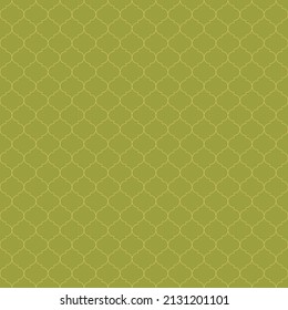 olive green repetitive background with classic eastern ornament. modern stylish texture. vector seamless pattern. fabric swatch. wrapping paper. design template for apparel, home decor, textile, cloth