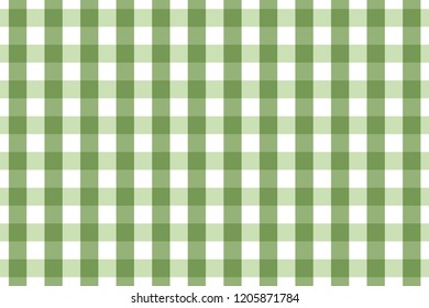 Olive Green Tablecloth Seamless Pattern Background
