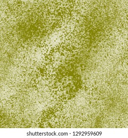 olive green watercolor gradient splatter pattern with little dark spots, vector illustration