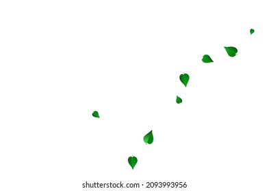 Olive Greens Motion Vector White Background Brochure. Wind Leaf Concept. Green Foliage Abstract Template. Leaves Spring Poster.
