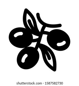 olive icon isolated sign symbol vector illustration - high quality black style vector icons
