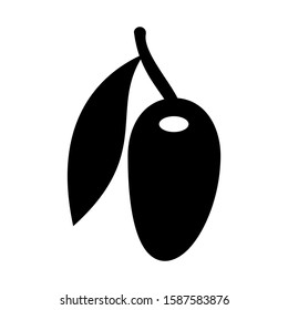olive icon isolated sign symbol vector illustration - high quality black style vector icons
