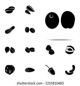 olive icon. nuts icons universal set for web and mobile
