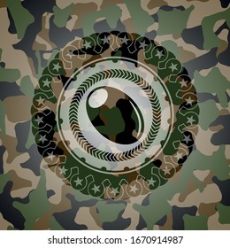 Olivensymbol auf Camo-Muster