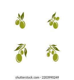 Olive Icon And Symbol Vector Illustration