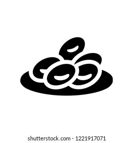 Olive icon. Trendy Olive logo concept on white background from Fruits and vegetables collection. Suitable for use on web apps, mobile apps and print media.