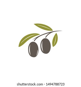 olive icon vector illustration design template