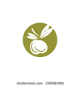 olive icon vector illustration design template