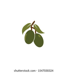 olive icon vector illustration design template