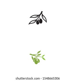 olive icon vector illustration design template