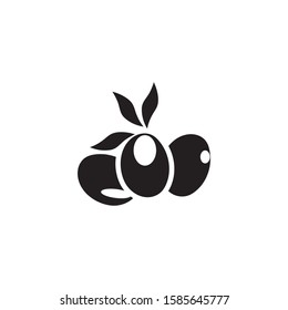 olive icon vector illustration design template