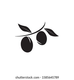 olive icon vector illustration design template