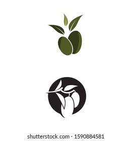 olive icon vector illustration design template