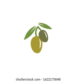 olive icon vector illustration design template
