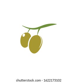 olive icon vector illustration design template