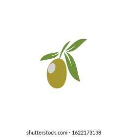 olive icon vector illustration design template