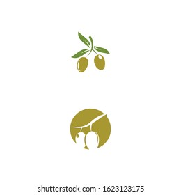 olive icon vector illustration design template