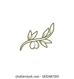 olive icon vector illustration design template
