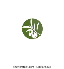 olive icon vector illustration design template