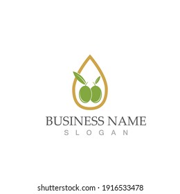 olive icon vector illustration design template