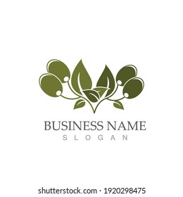 olive icon vector illustration design template